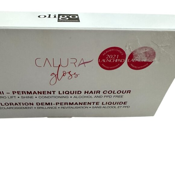 Oligo Calura Gloss + Lotion Developer Starter Kit in Box Pearl Violet Set - Picture 5 of 11